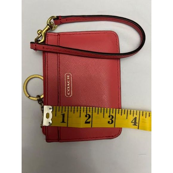 Coach Coin and cad holder wristlet Color Melon - Picture 4 of 4